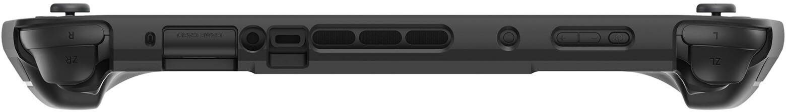 Back. Spigen - Rugged Armor Case for Nintendo Switch 2 - Black.