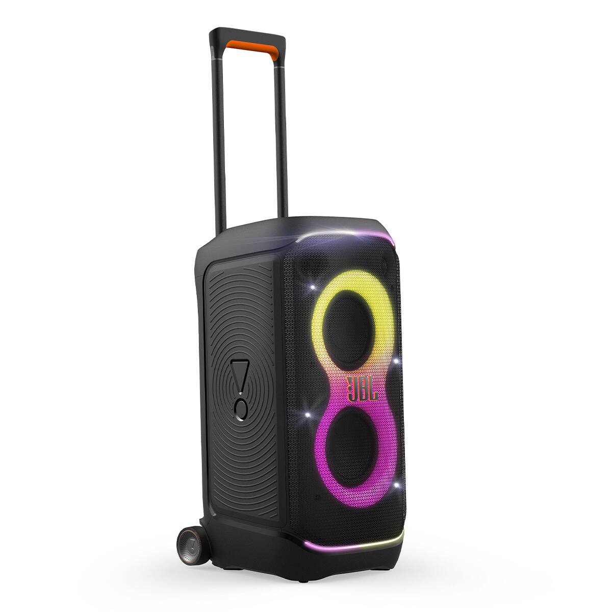 Alt View 9. JBL - JBL PartyBox Stage 320 Portable Party Speaker with Wireless Two Microphone System - Black.