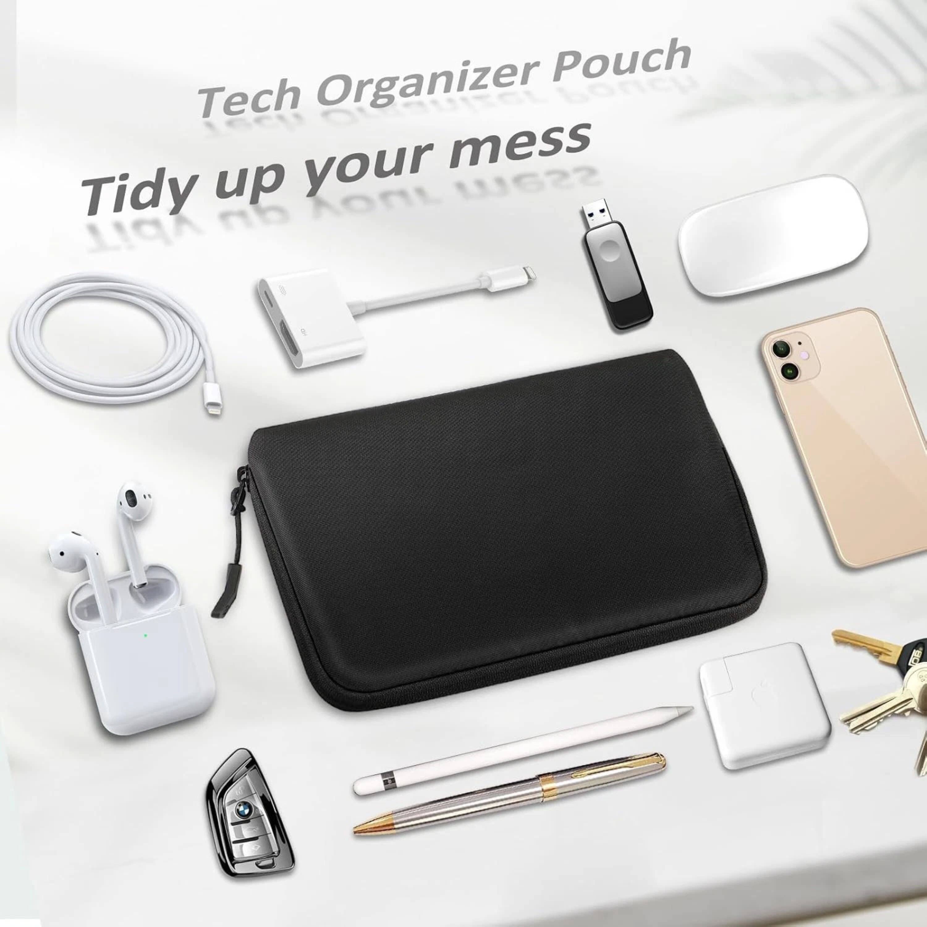 Tech Organizer Pouch  
Tidy up your mess