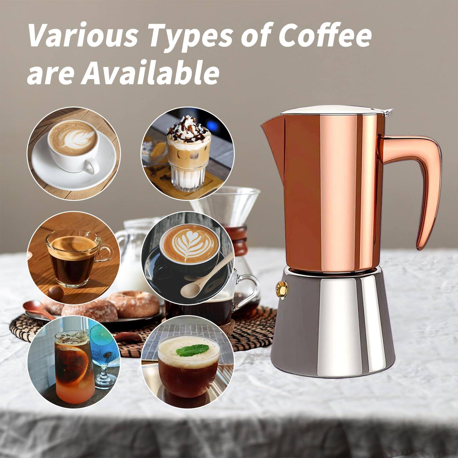 Various Types of Coffee are Available