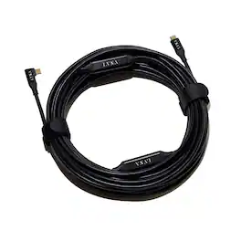 LVNA Digital - RINCON X 32.8' USB-C Straight to Right Angle Directional Tether Cable, Black