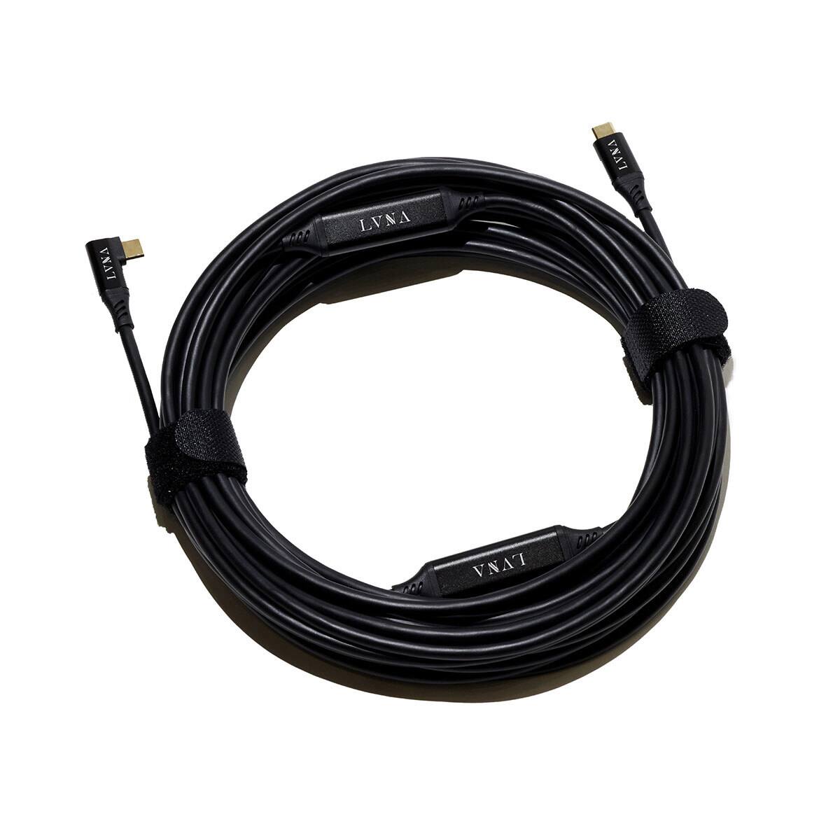 LVNA Digital RINCON X 32.8' USB C Straight to Right Angle Directional ...