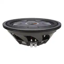 Powerbass - XL-1240T - 12" Single 4-Ohm Shallow Mount Subwoofer - Black/Gray
