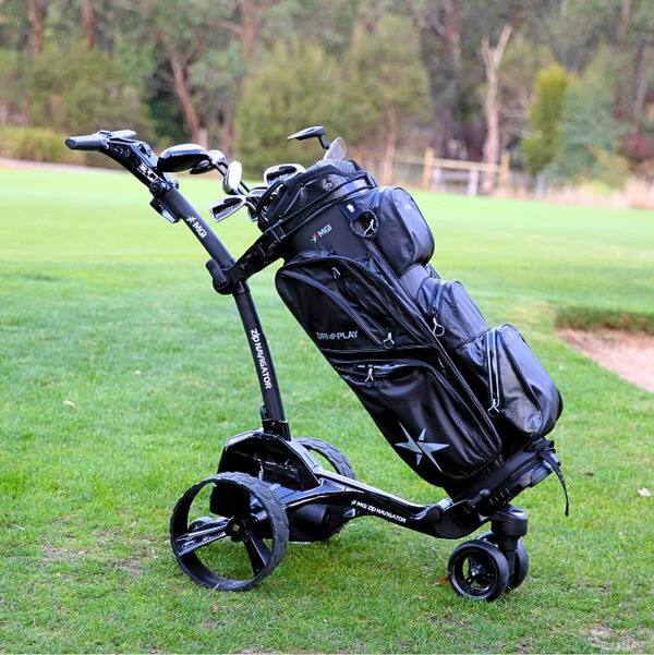 MGI Zip Navigator Electric Golf Remote Control Push Cart Plays 36