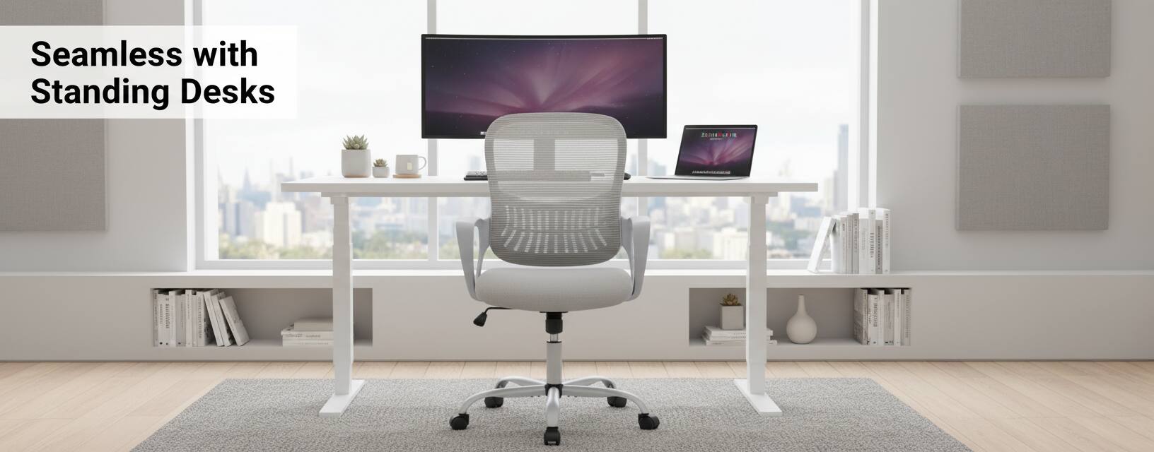 Seamless with Standing Desks