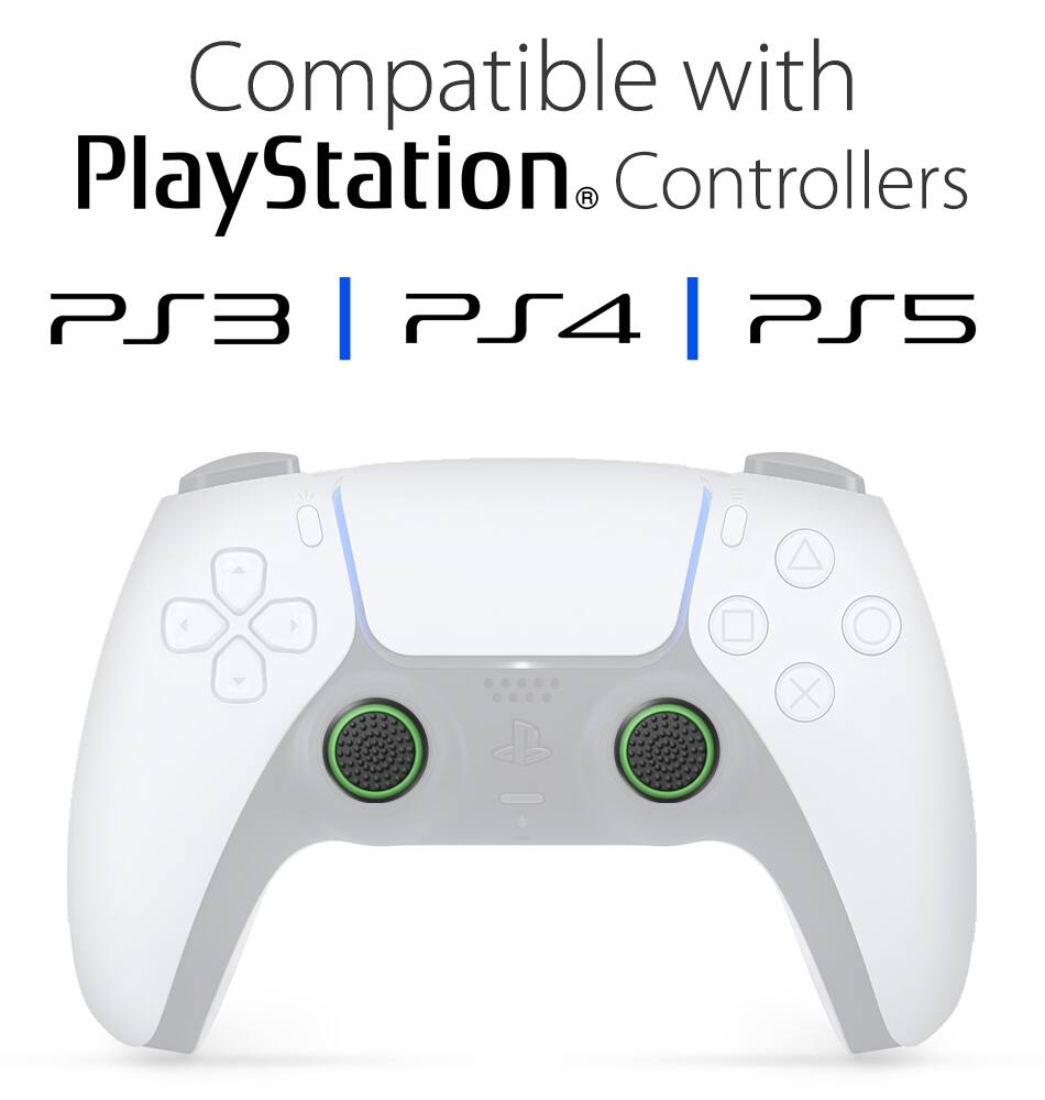 Compatible with PlayStation® Controllers PS3 | PS4 | PS5