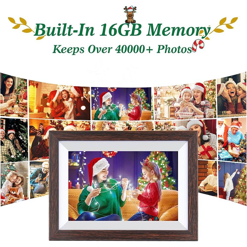 Built-In 16GB Memory  
Keeps Over 40000+ Photos