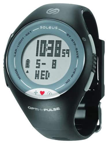 Front. Soleus - Pulse Watch - Black/Gray.