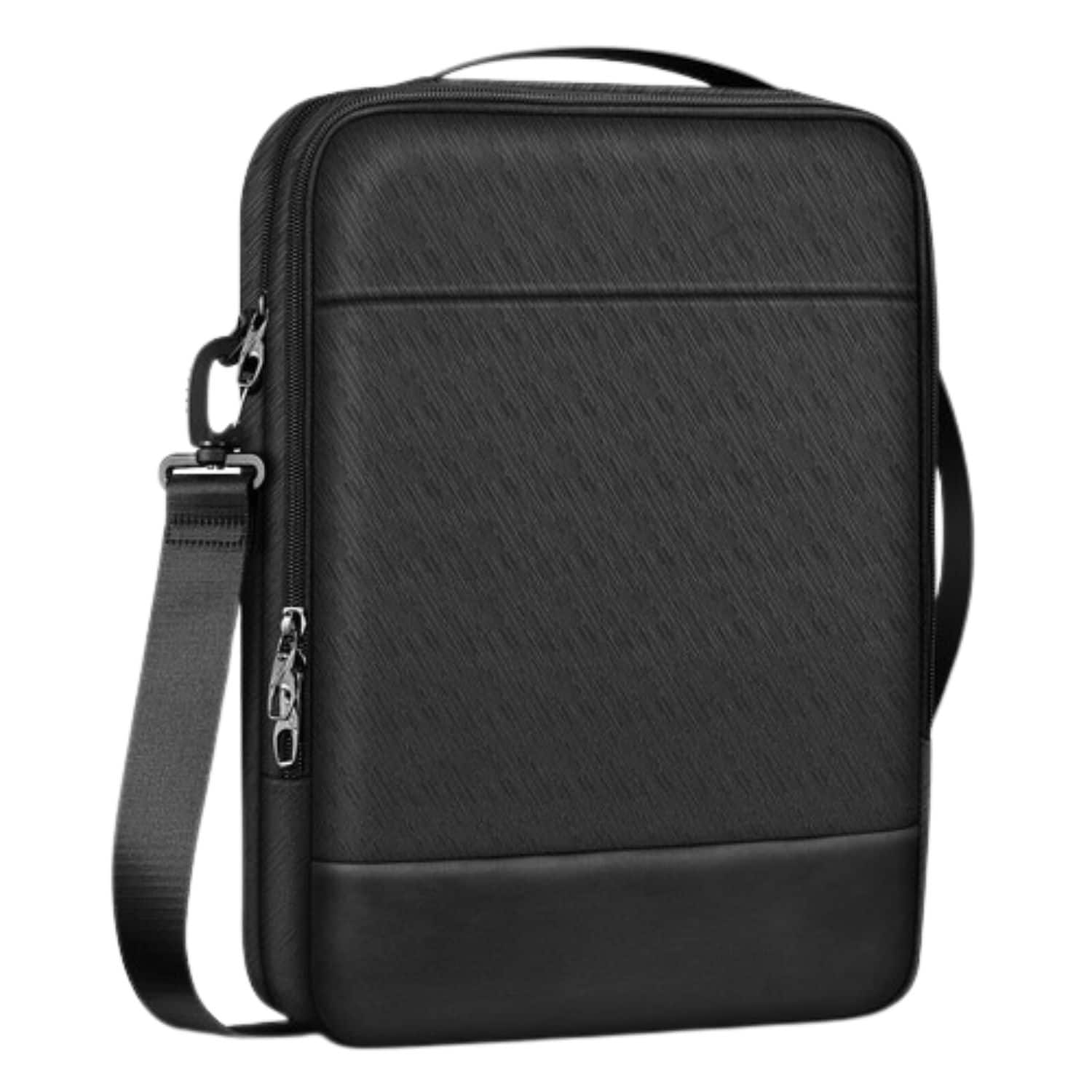 Stock Preferred - 13 inch Laptop Shoulder Bag Briefcase Tablet Carrying Case for MacBook Air 15 - Black