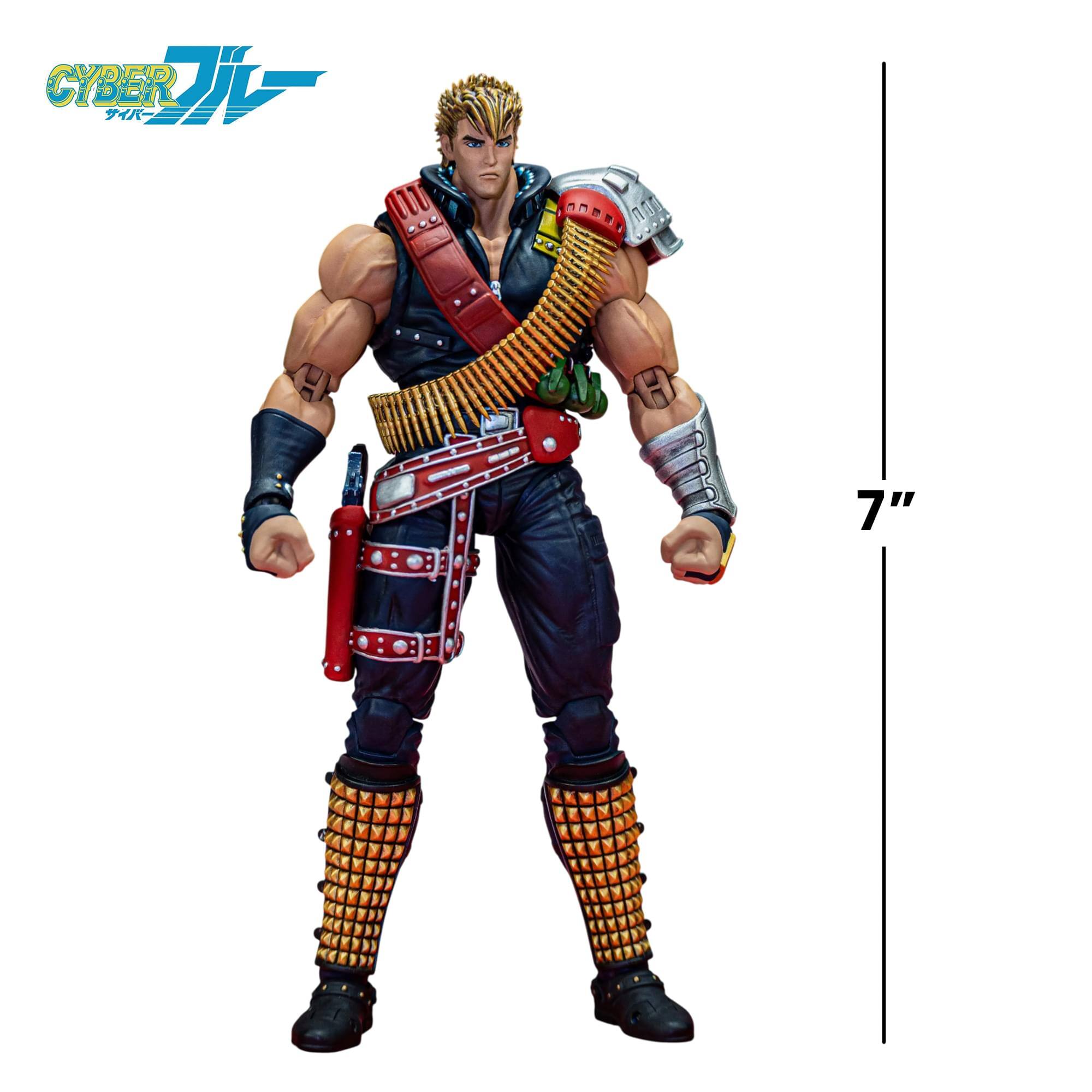 Alt View 1. Storm Collectibles - Cyber Blue 1:12 Scale Action Figure | Blue - Blue.