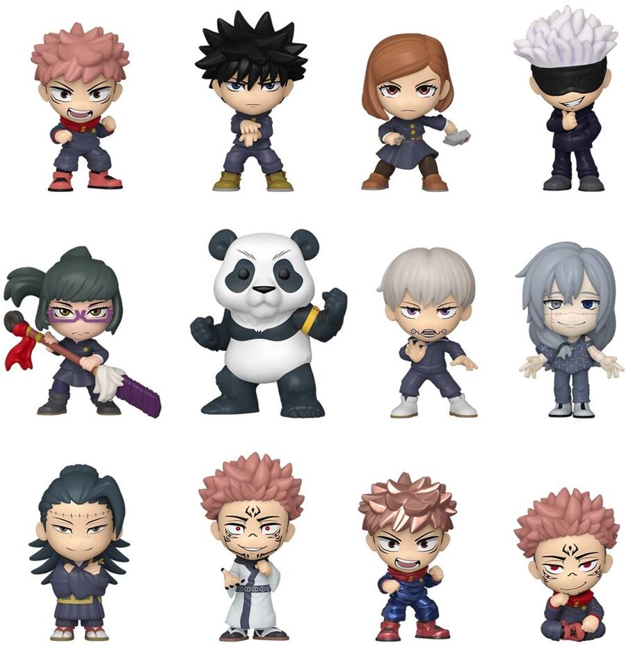 Funko Mystery Mini: Jujutsu Kaisen (One Random Mystery Mini Figure Per ...