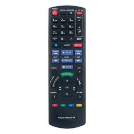 ZdalaMit - Replacement Remote N2QAYB000574 fit for Panasonic Blu-Ray Disc Player DMP-BDT210 DMP-BDT110 DMP-BDT215 DMP-BDT310 - Black