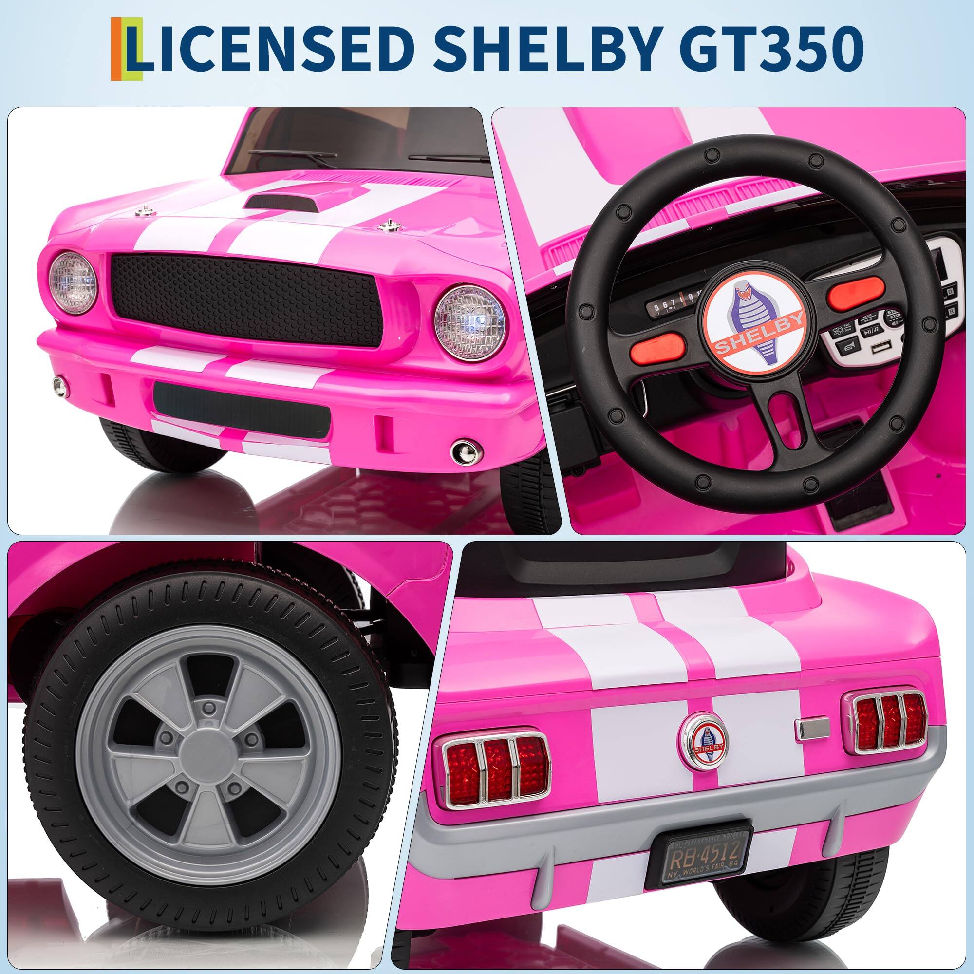 LICENSED SHELBY GT350  
SHELBY HC - B - OLA RB-4512 RB ADM H4 2