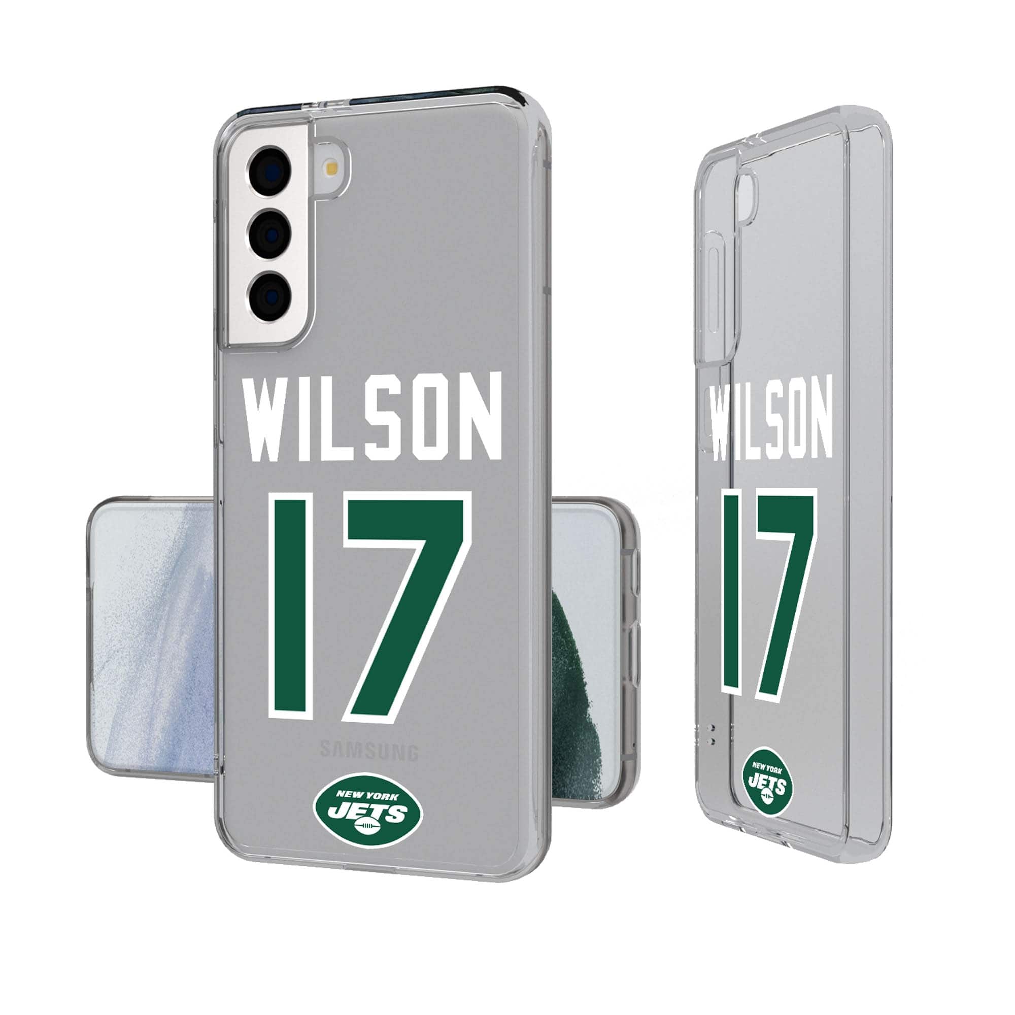 Keyscaper - NFL - New York Jets - Garrett Galaxy Clear Case - S23 - Multicolor