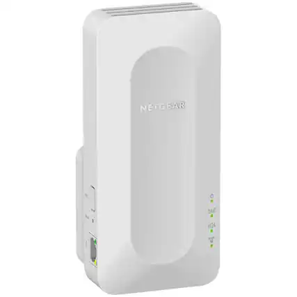 Front. NETGEAR - AX1600 4-Stream Wi-Fi Mesh Extender (EAX12).