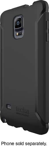 Front. Tech21 - Impact Tactical Case for Samsung Note 4 Cell Phones - Black.