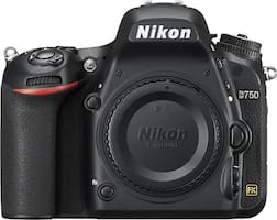 Nikon - D750 DSLR Camera (Body Only) - Black - Front_Standard