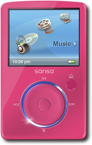 Imperial Kwelling Uitputten Best Buy: SanDisk Sansa Fuze 4GB* MP3 Player Pink SDMX14R-004GP-A70B