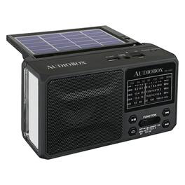 AudioBox - Multiband Solar Emergency Radio RX12-BT - Black
