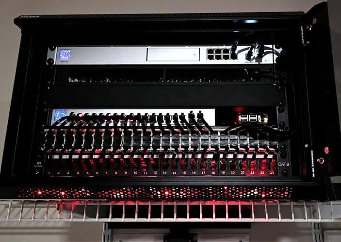Alt View 1. Gator - 1U Flat Rack Panel, 16-Gauge Cold-Rolled Steel Construction with Mounting Hardware.