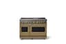 Viking - 48 in. Wide 6 Burner Dual Fuel Frestanding Sealed Buner Frestanding Range with Griddle-LP - Golden Hour