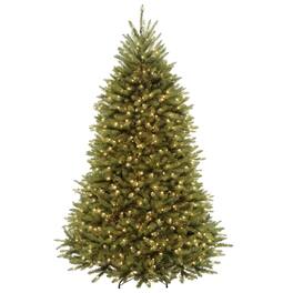 NICHOLAS KLEIN - Dunhill Fir Artificial Christmas 700 Led Lights 2 514 Tips Foot Pedal 10 Light Functions - 7ft 6in Tree