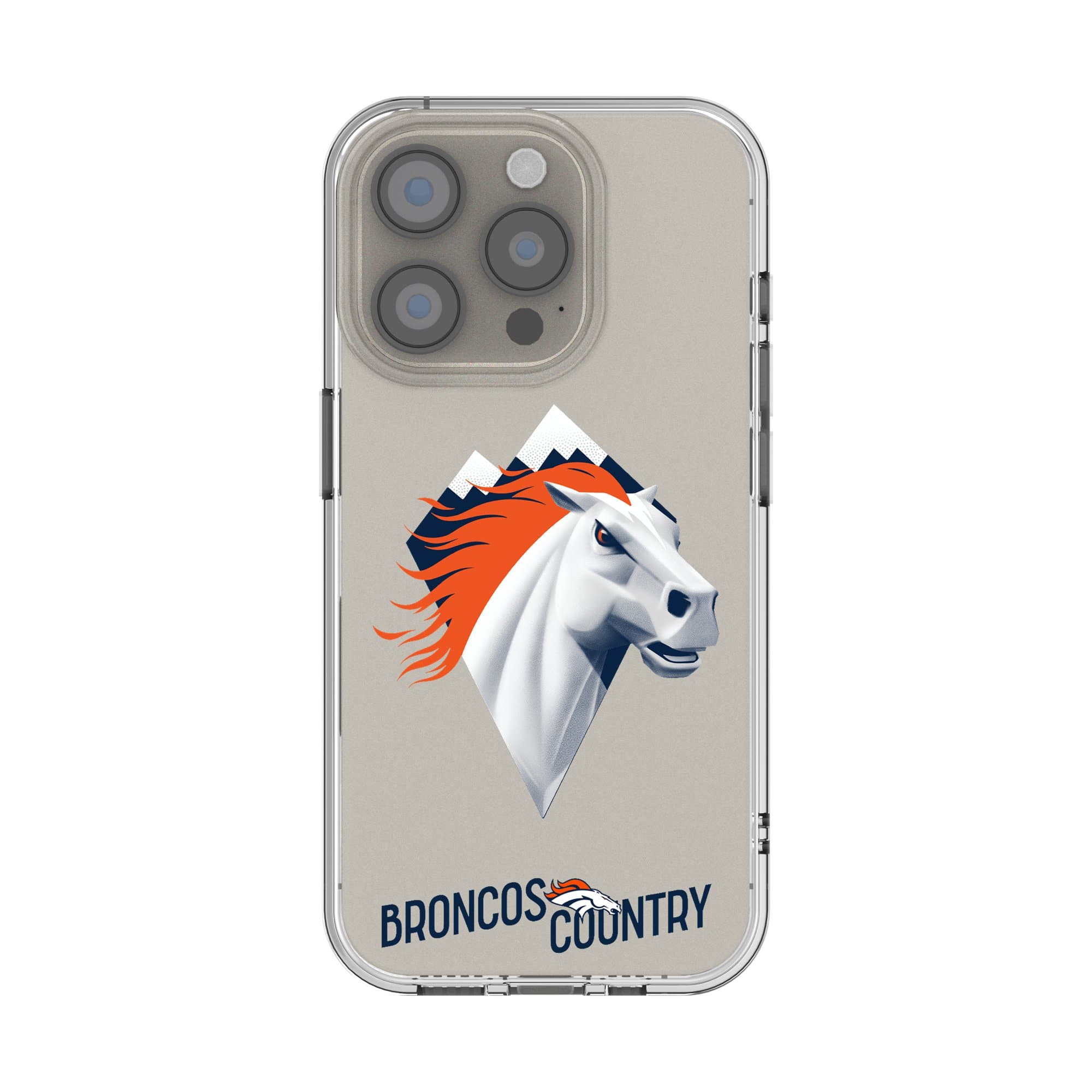 Keyscaper - NFL - Denver Broncos - iPhone Clear Case - 13 Pro - Multicolor