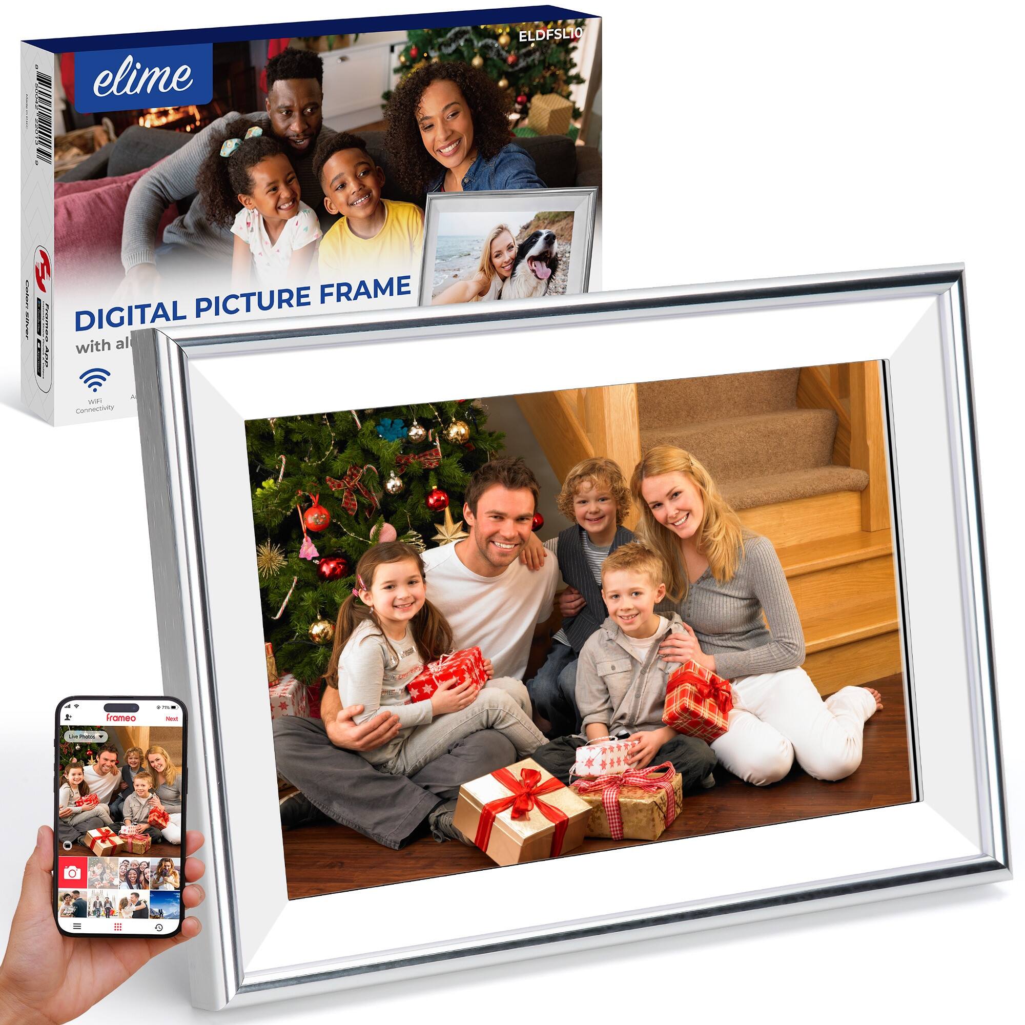 I elime ELDFSLTO - i | DIGITAL PICTURE FRAME with al |  Connectivity * frameo - L - add