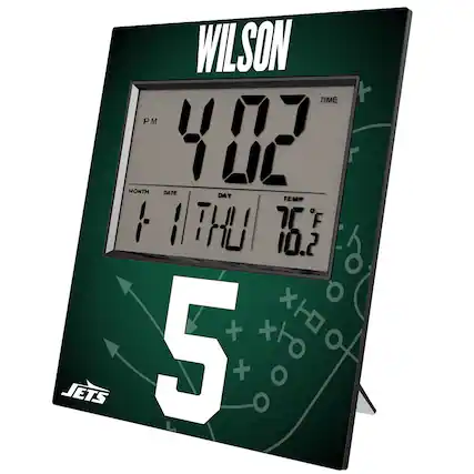 WILSON
TIME 4:02 PM
MONTH 11 DATE 1 DAY THU TEMP 76°F
5
JETS