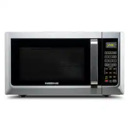 Farberware - 1.3 cu. ft. Microwave Oven, Brushed - Stainless Steel