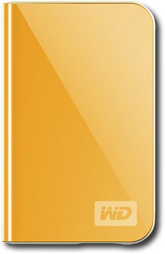  Western Digital - My Passport Essential 160GB External USB 2.0 Portable Hard Drive - Super Sunny Yellow