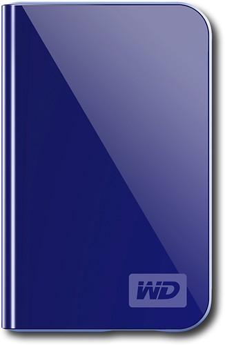  Western Digital - My Passport Essential 320GB External USB 2.0 Portable Hard Drive - Intense Blue