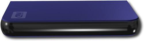 Front Standard. Western Digital - My Passport Elite 320GB External USB 2.0 Portable Hard Drive - Westminster Blue.