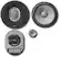 Front Standard. Infinity - 6-1/2" 2-Way Car Component Speakers with Woven Glass Fiber Cones (Pair) - Black/Silver.