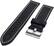 Angle. Kreisler Tech - Replacement Band for Select Smart Watches - Black/White.