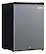 Front. SPT - 2.1 Cu. Ft. Upright Freezer - Stainless steel.