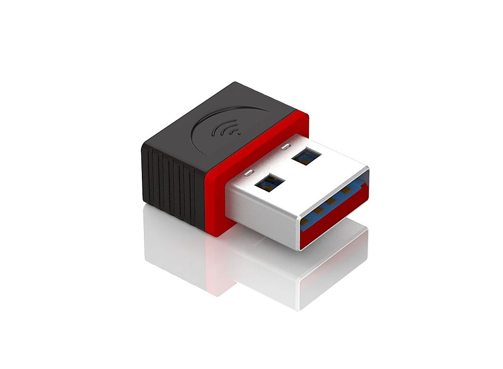 Angle View: j5create - Wireless 11N USB™ 2.0 Mini Adapter - Black
