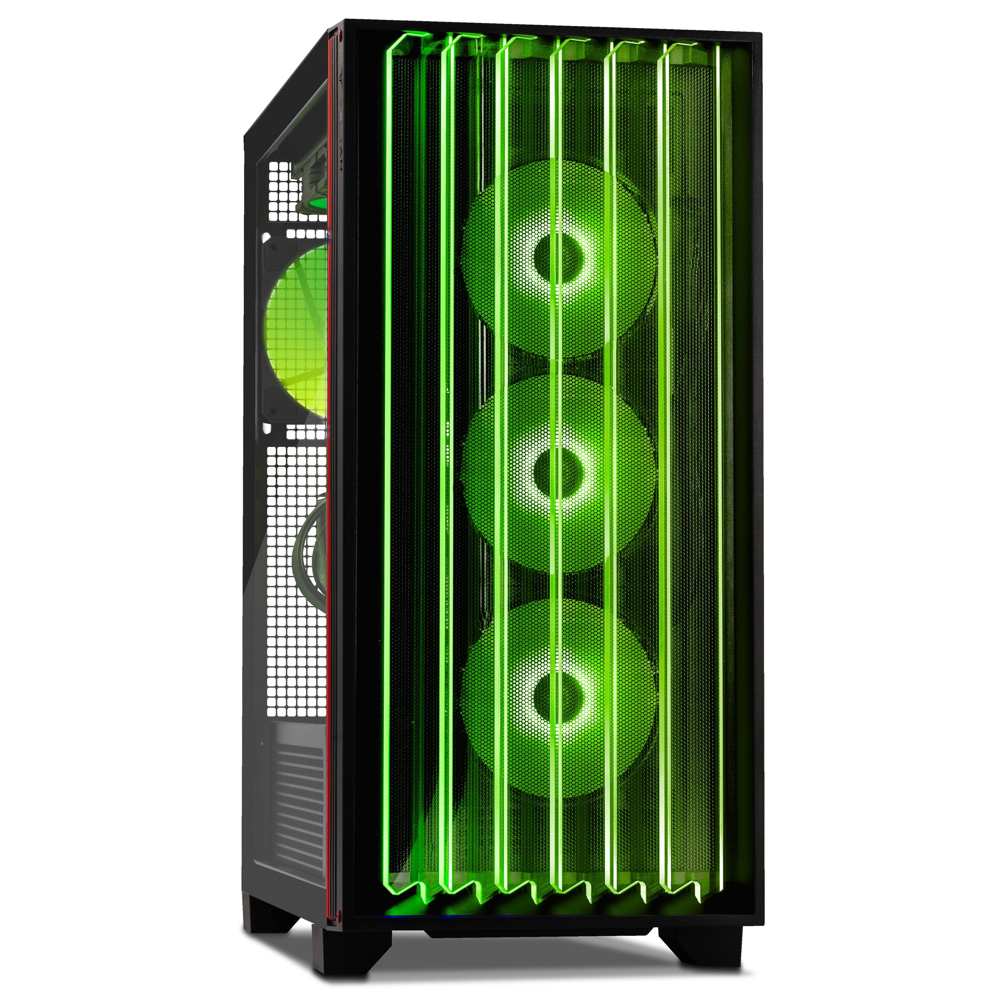 Angle. YEYIAN - YEYIAN Gaming PC. AMD Ryzen 7 9800X3D, NVIDIA RTX 5090, 4TB NVMe, 64GB DDR5, 1000W 80+ PLATINUM. YPA-MX980DD-5901U - Black.