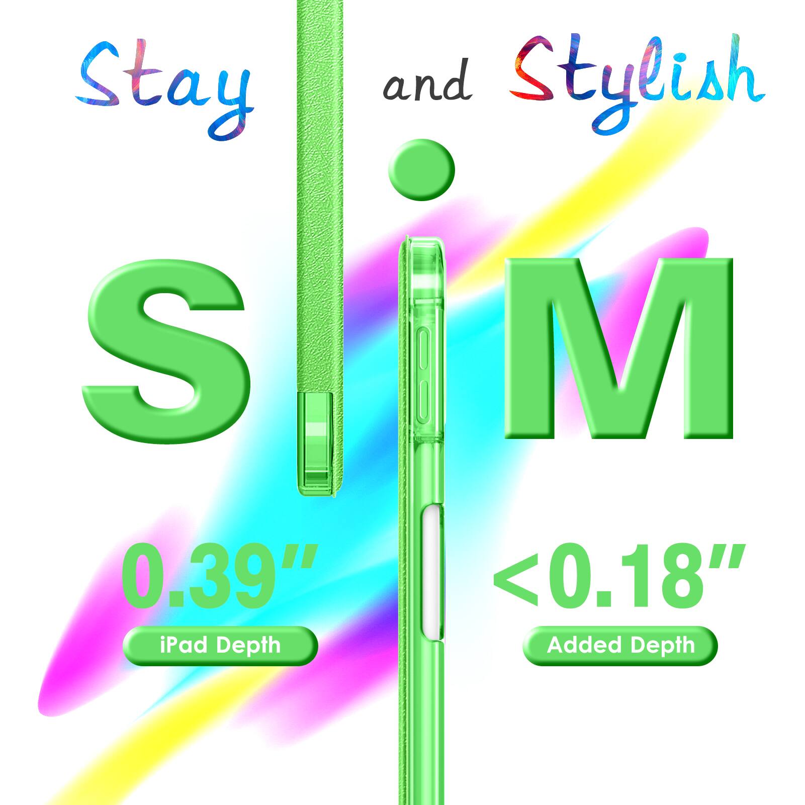 Stay and Stylish  
S M  
0.39" iPad Depth  
<0.18" Added Depth
