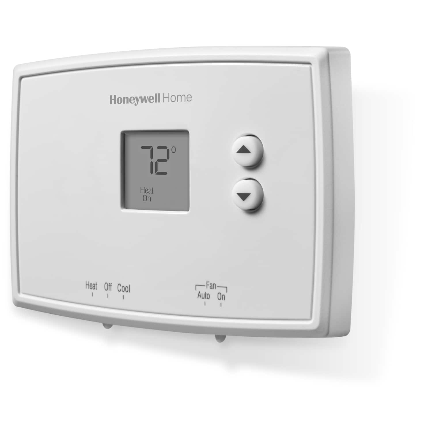 Honeywell Home - Heating and Cooling Push Buttons Thermostat