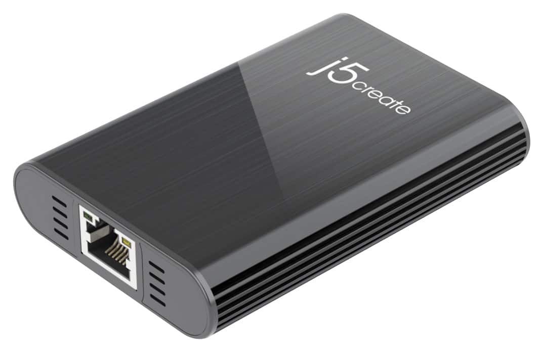 Best Buy j5create Dual USB 3.0toGigabit Sharing Adapter Black JUE230