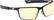 Angle. Gunnar - Heroes of the Storm Strike Gaming Glasses - Onyx/Ice.