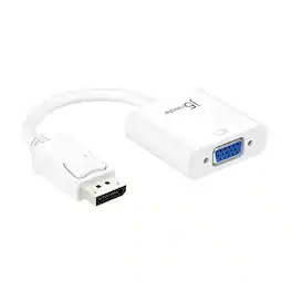 j5create - DisplayPort to VGA Adapter - White