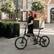 Alt View 4. Winado - 20'' Folding Bike Shimano 7 Speed Foldable Bicycle Road Bike Double Disc Brake - Black.
