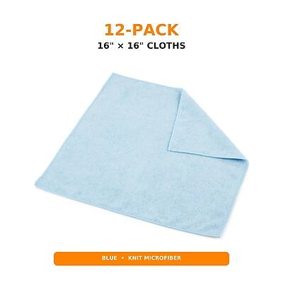 12-PACK 16" X 16" CLOTHS

BLUE
KNIT MICROFIBER