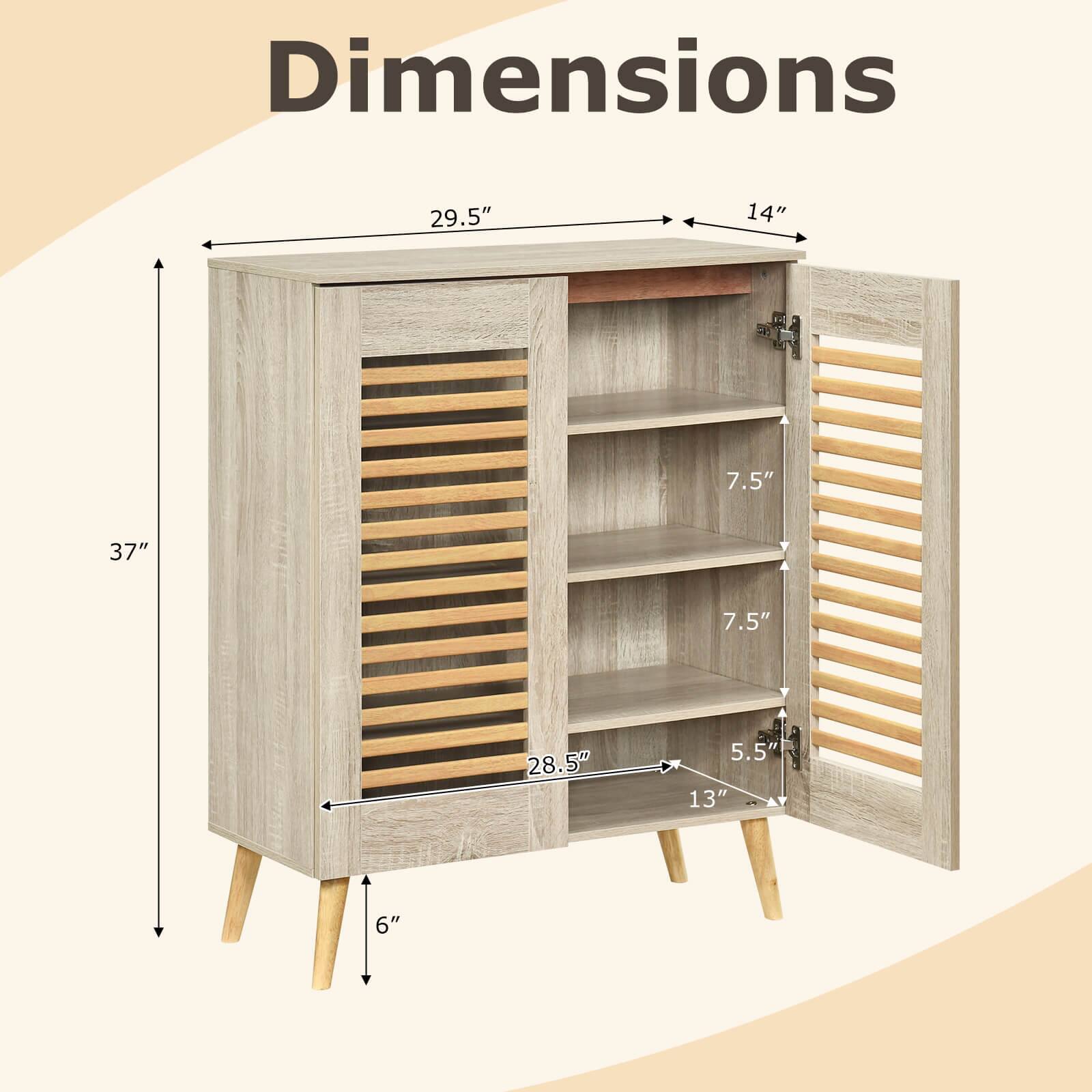 Dimensions: 29.5" x 14" x 7.5" x 37" x 7.5" x 28.5" x 5.5" x 13" x 6"