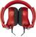 Alt View Standard 2. Sony - X-Series Over-the-Ear Headphones - Red/Black.
