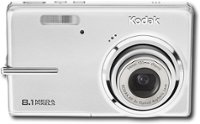 Front Standard. Kodak - EasyShare 8.1-Megapixel Digital Camera - Silver.
