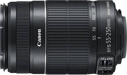 Best Buy: Canon EF-S 55-250mm f/4-5.6 IS II Telephoto Zoom Lens