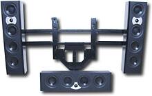 Front. Chief - Left/Right-Channel Speaker  Adapter for Select Chief Wall Mounts - Black.